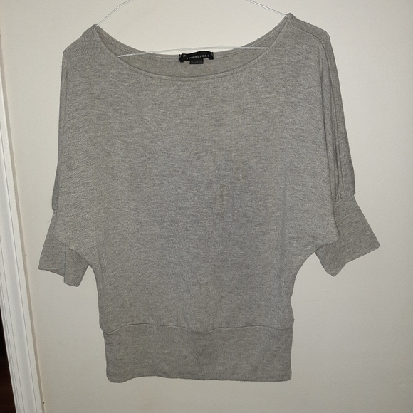 Forever 21 Tops - Twenty One Grey Short Sleeve Top